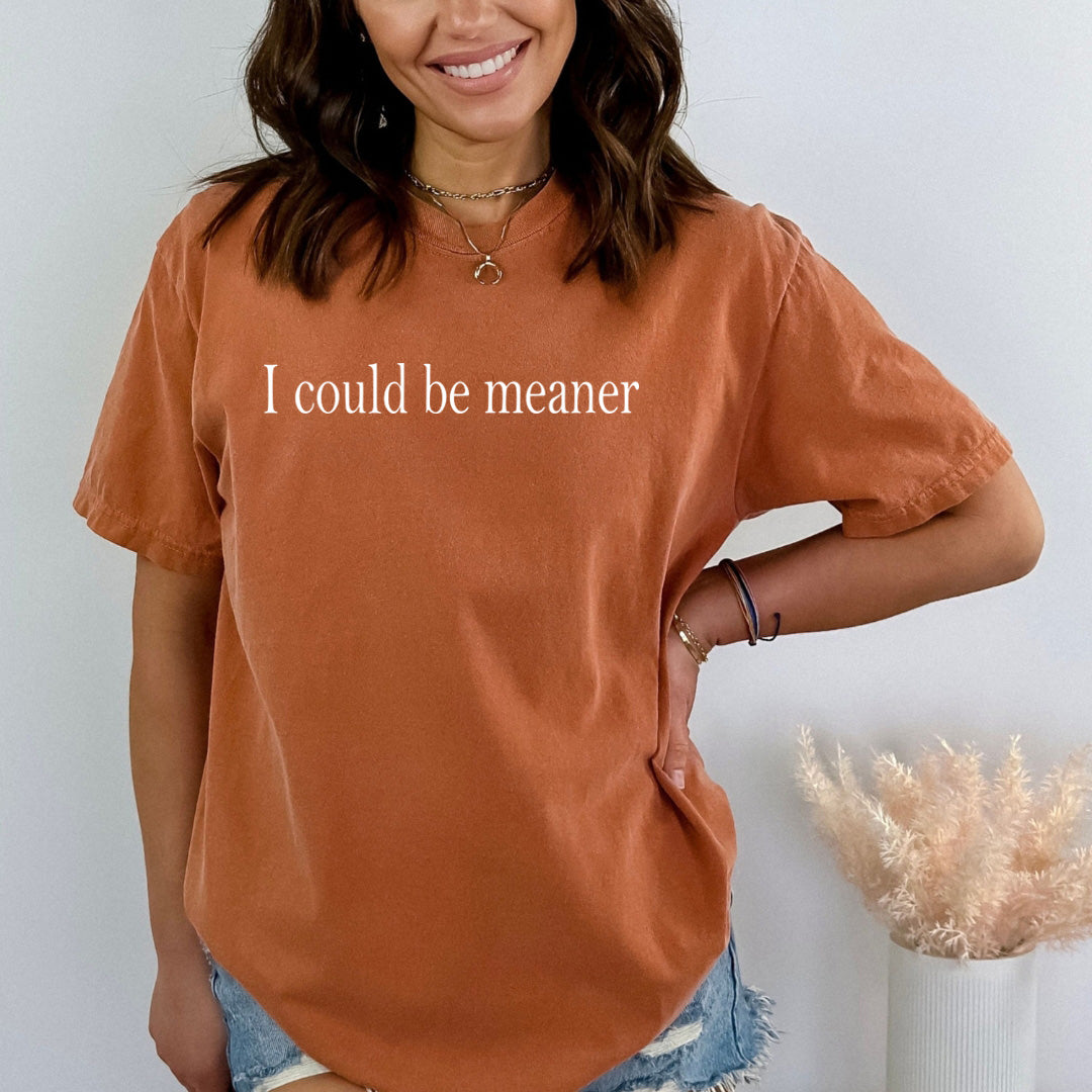 I Could Be Meaner - Bella Canvas