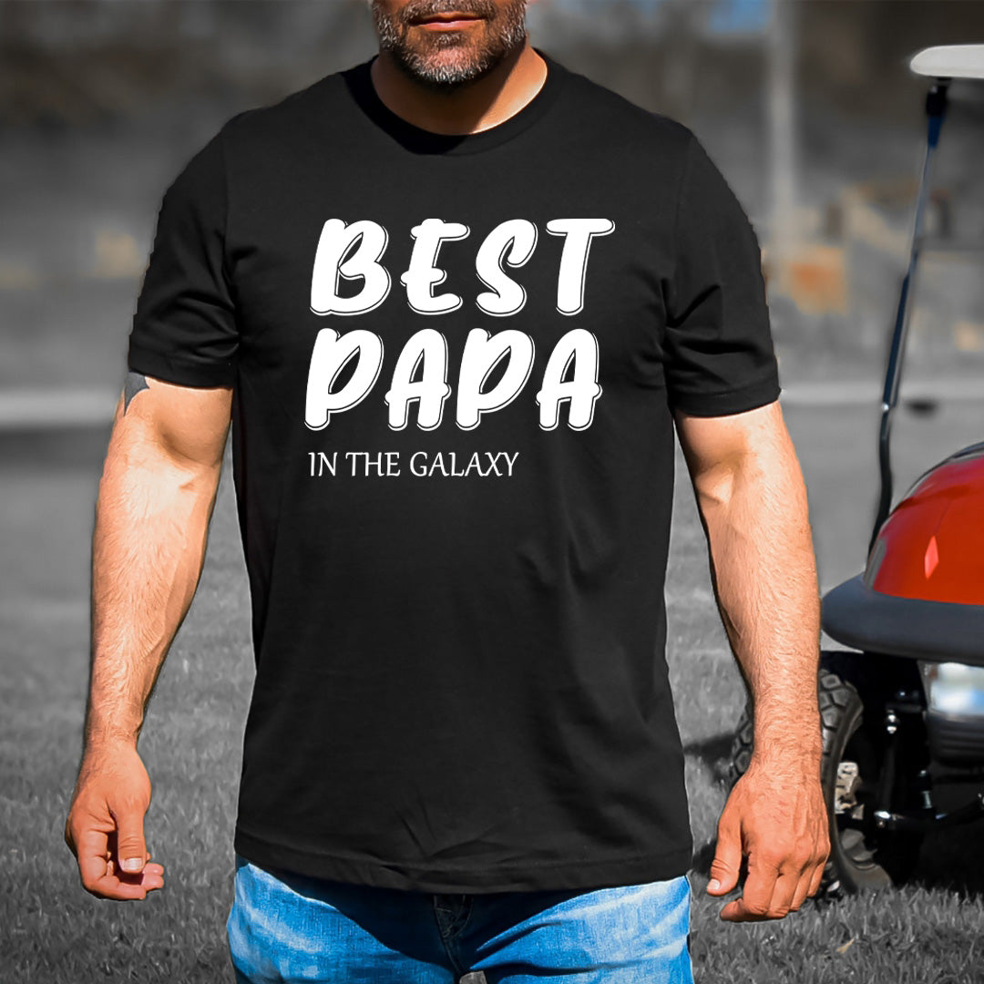 Best Papa in the Galaxy - Men's Tee
