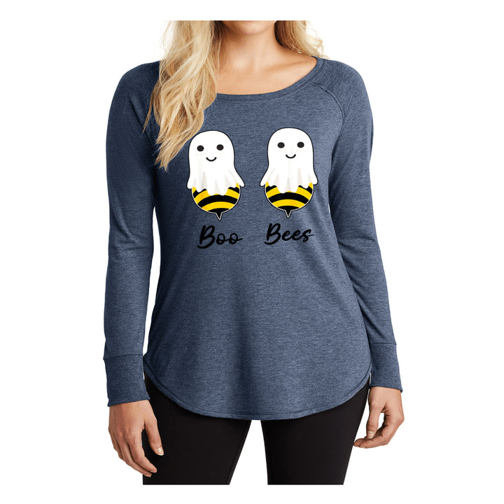 "BOO BEE"- Stylish Long-Sleeve Tee