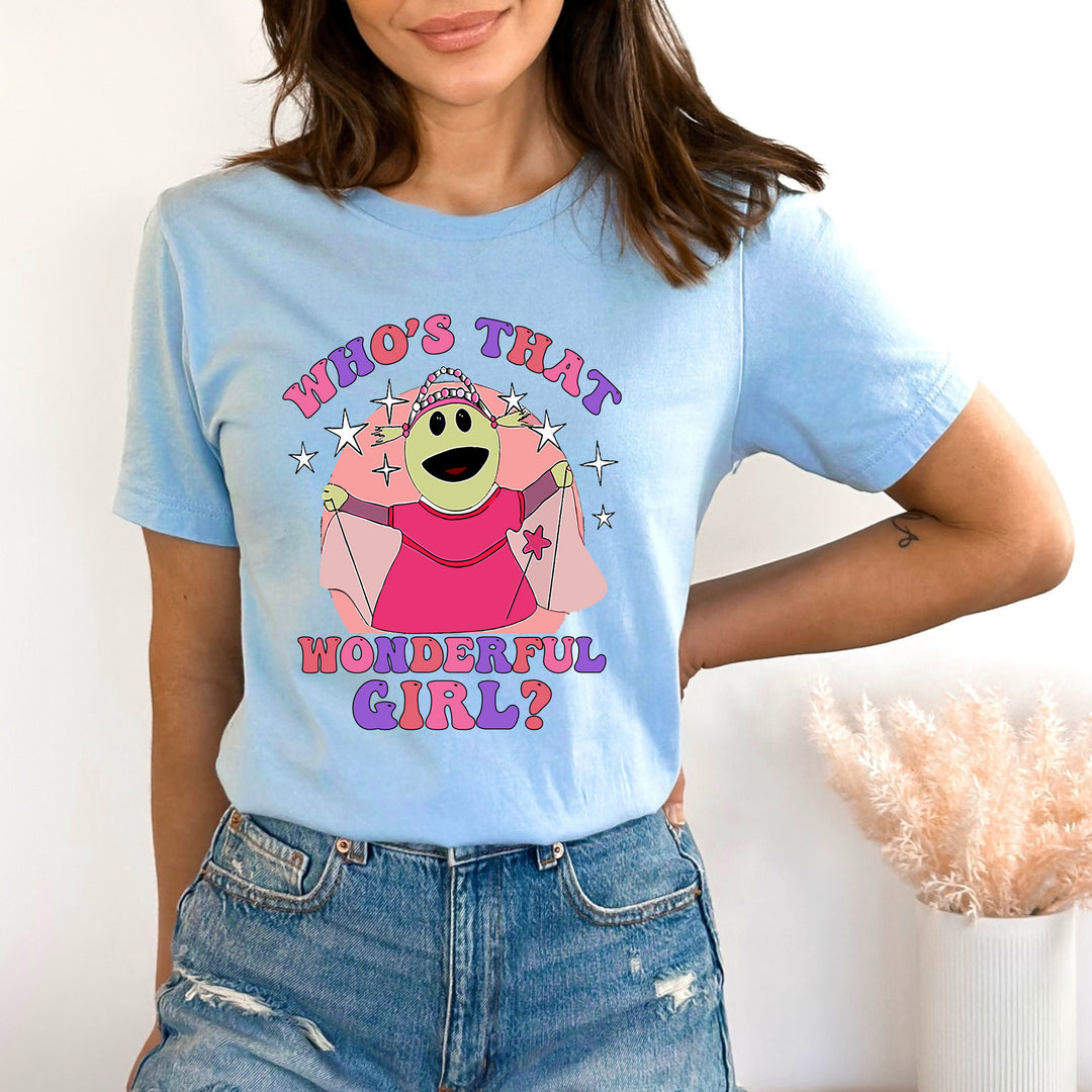 Who's That Wonderful Girl? - Bella canvas