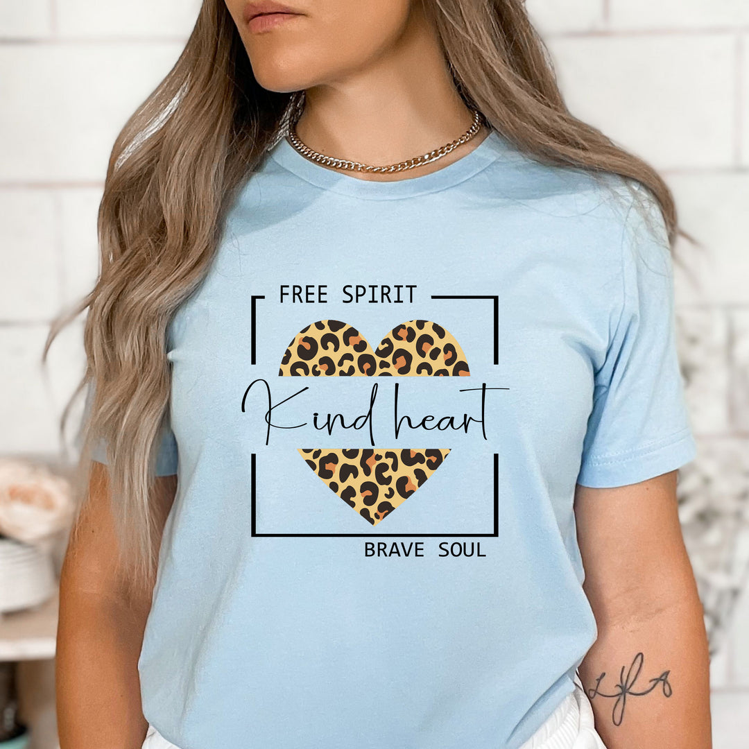 Free Spirit Kind Heart - Bella Canvas