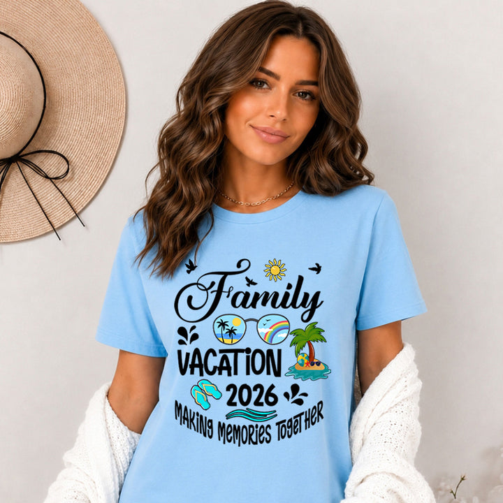 Family Vacation 2026 - Bella Canvas