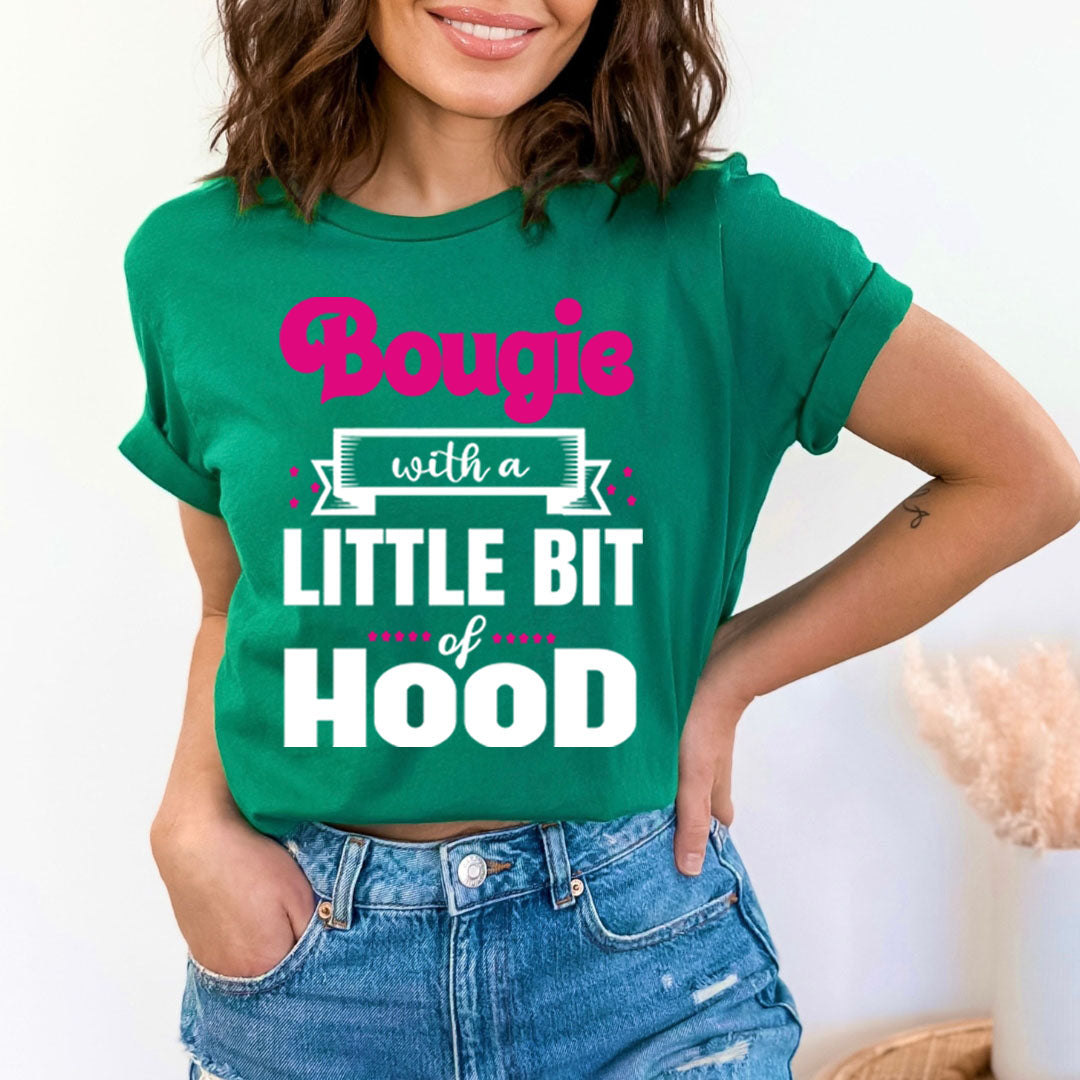 Bougie With A Little Bit Of Hood - Unisex T-Shirt
