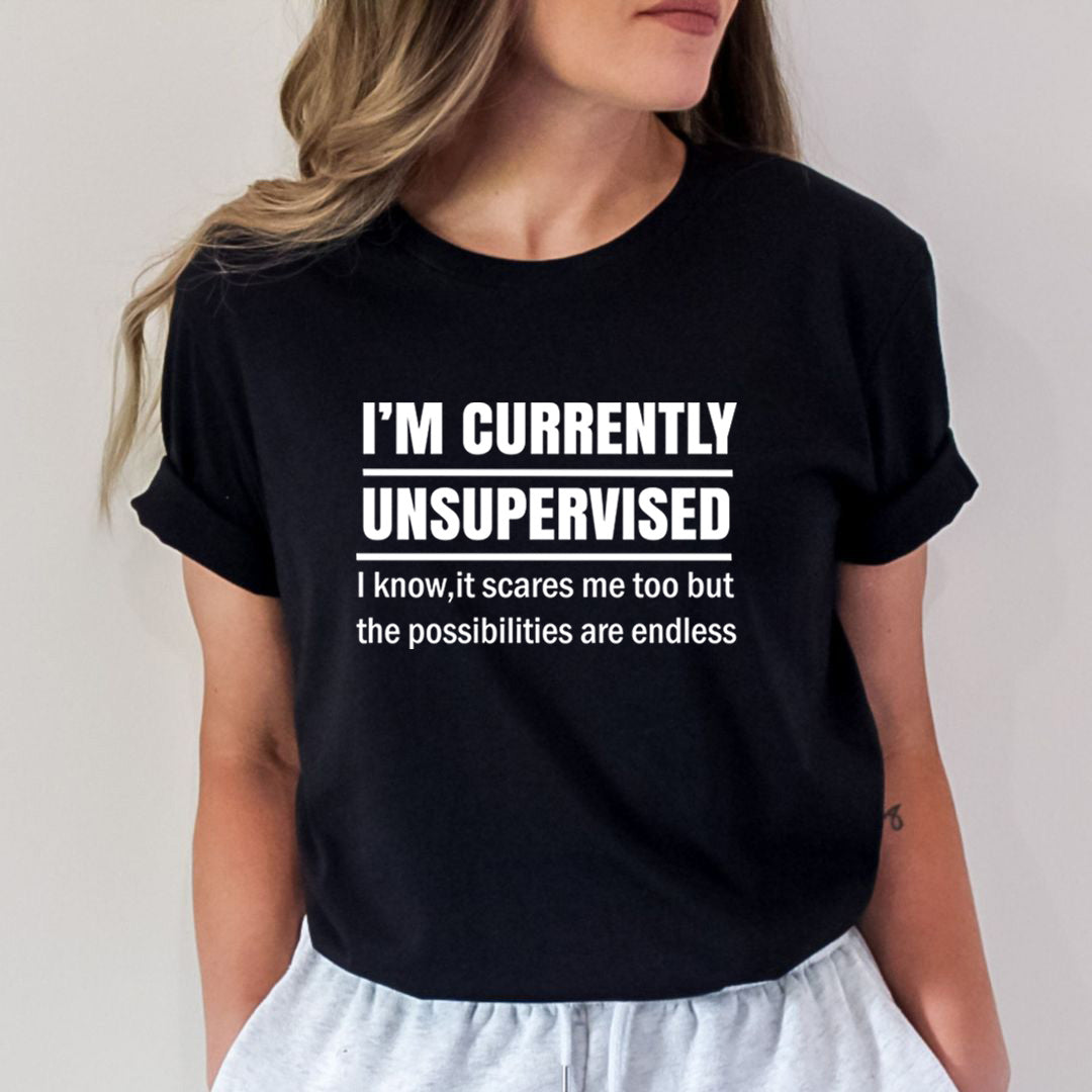 I'm Currently Unsupervised - Bella Canvas