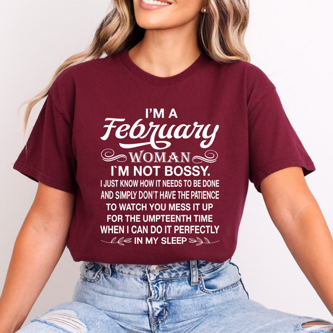 February Girl (I Can Do It Perfectly) - Bella Canvas
