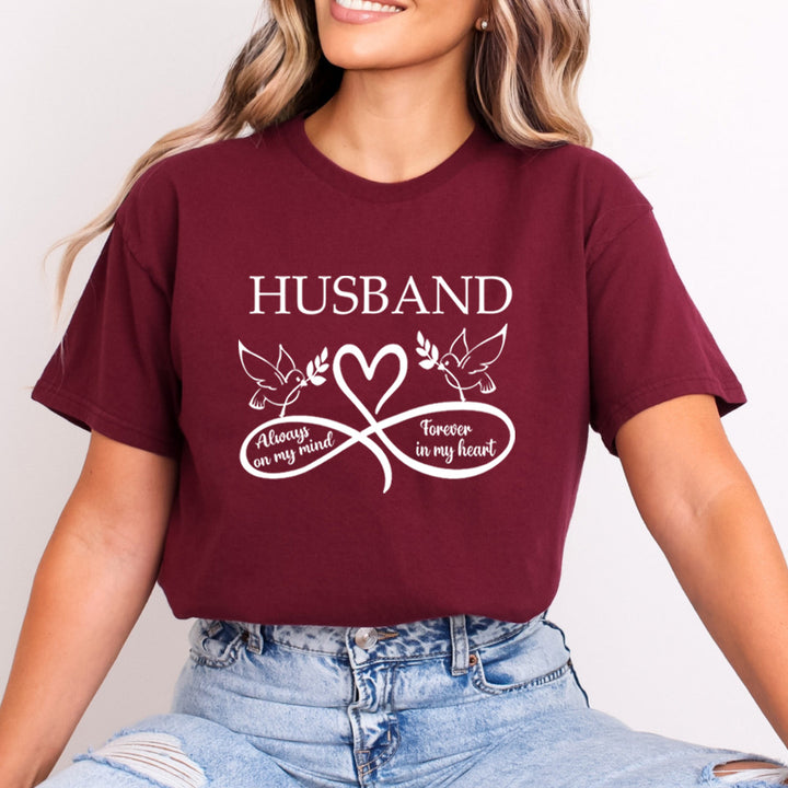 Husband Forever In My Heart - Bella Canvas
