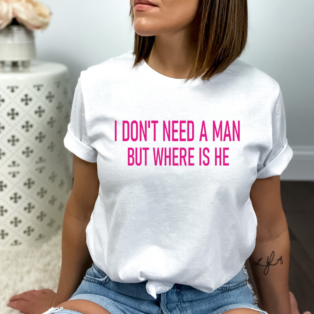 I Don't Need a Man - Bella canvas