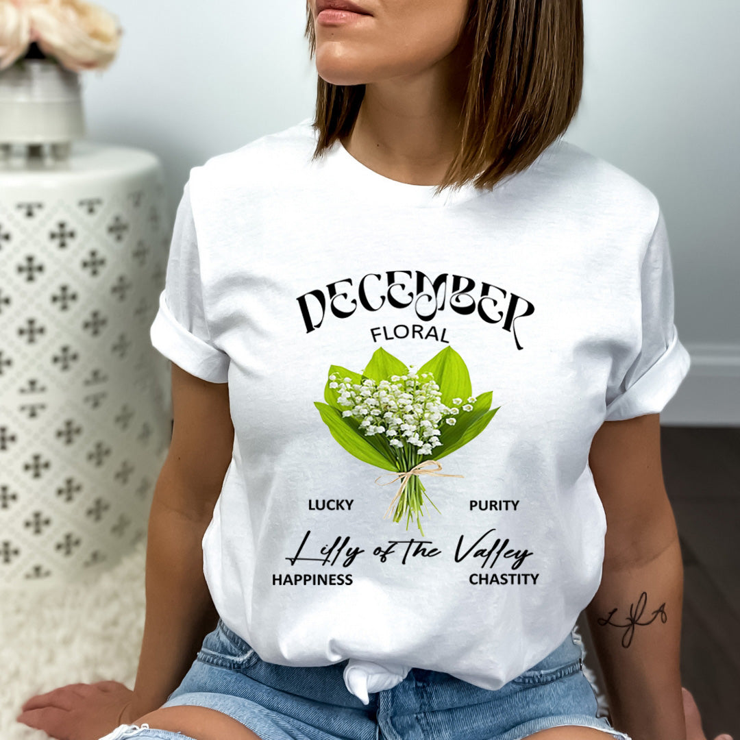 Lilly Of The Valley (December) - Bella Canvas