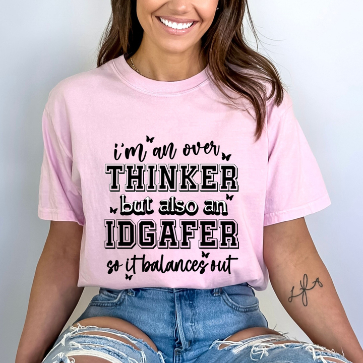 I'm An Over Thinker - Bella Canvas
