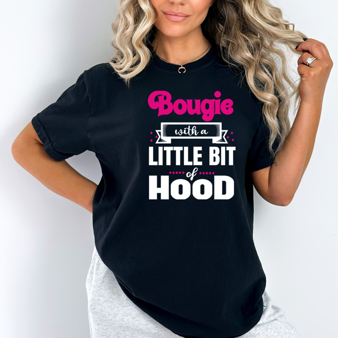Bougie With A Little Bit Of Hood - Unisex T-Shirt
