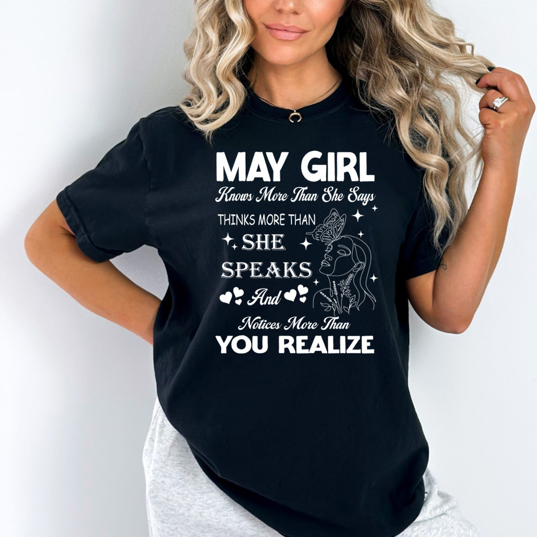 May Girl Notice More Than You Realize - Bella Canvas
