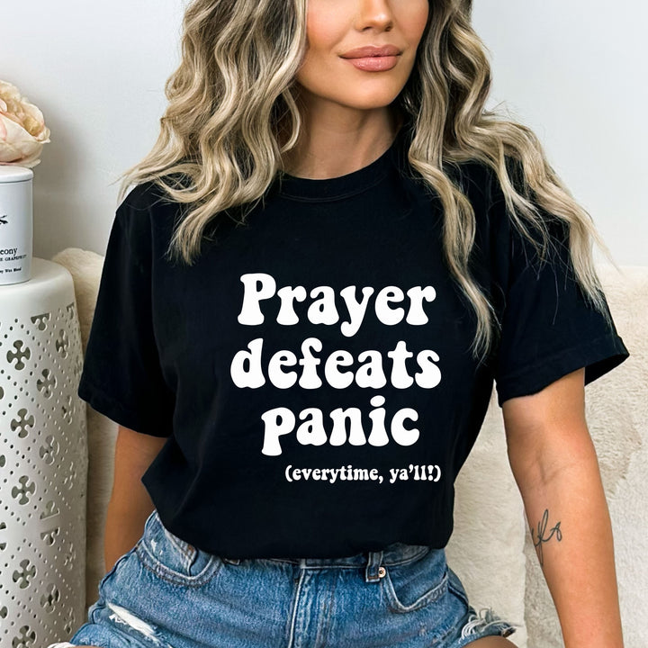 Prayer Defeats Panic - Bella canvas