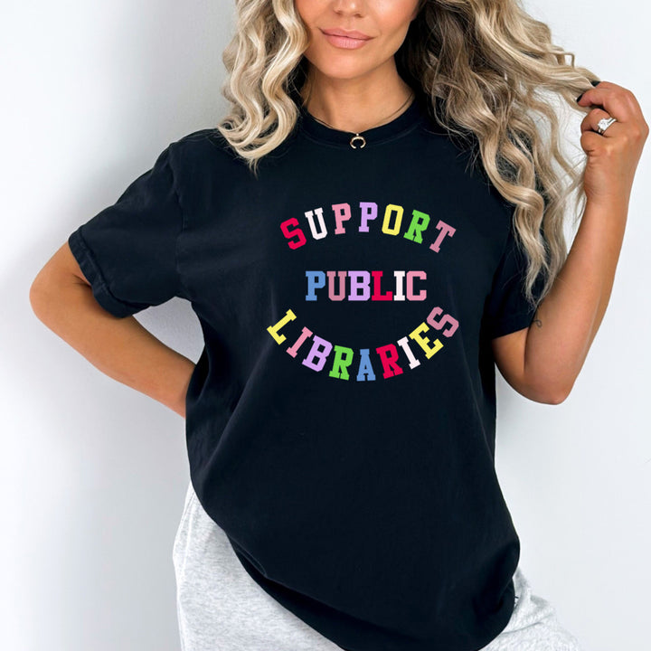 Support Public Libraries - Bella Canvas