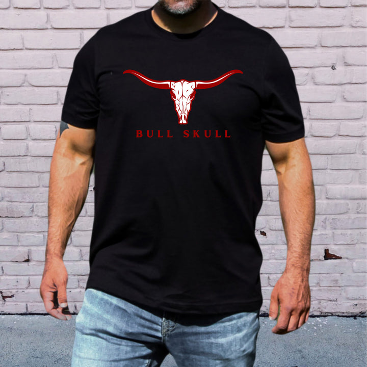 Bull And Skull - Men's Tee