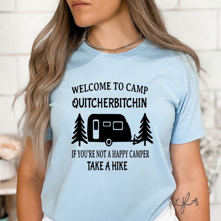 "Welcome to camp"