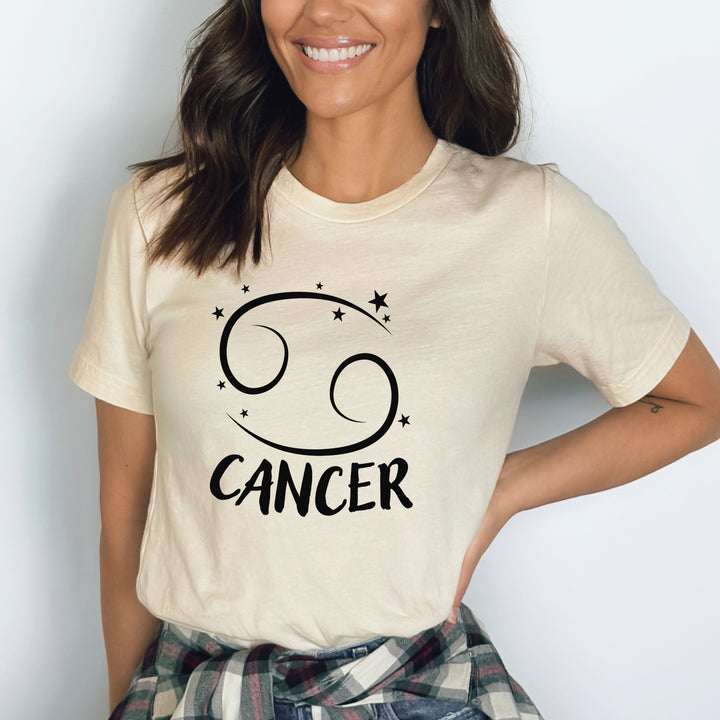 ''Cancer" Astrology - Bella Canvas