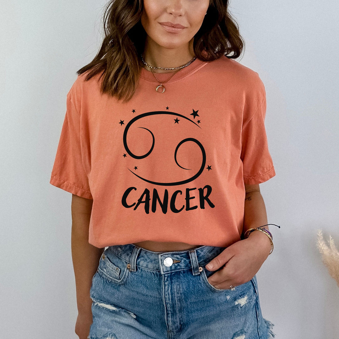 ''Cancer" Astrology - Bella Canvas