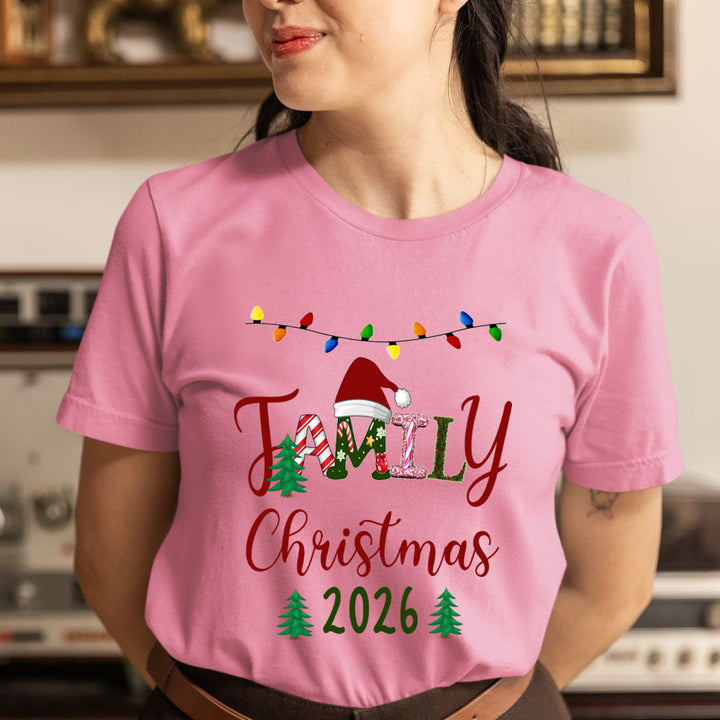 Family Christmas 2026 - Unisex T-Shirt