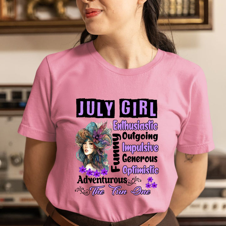 July Girl The Fun One - Unisex T-Shirt