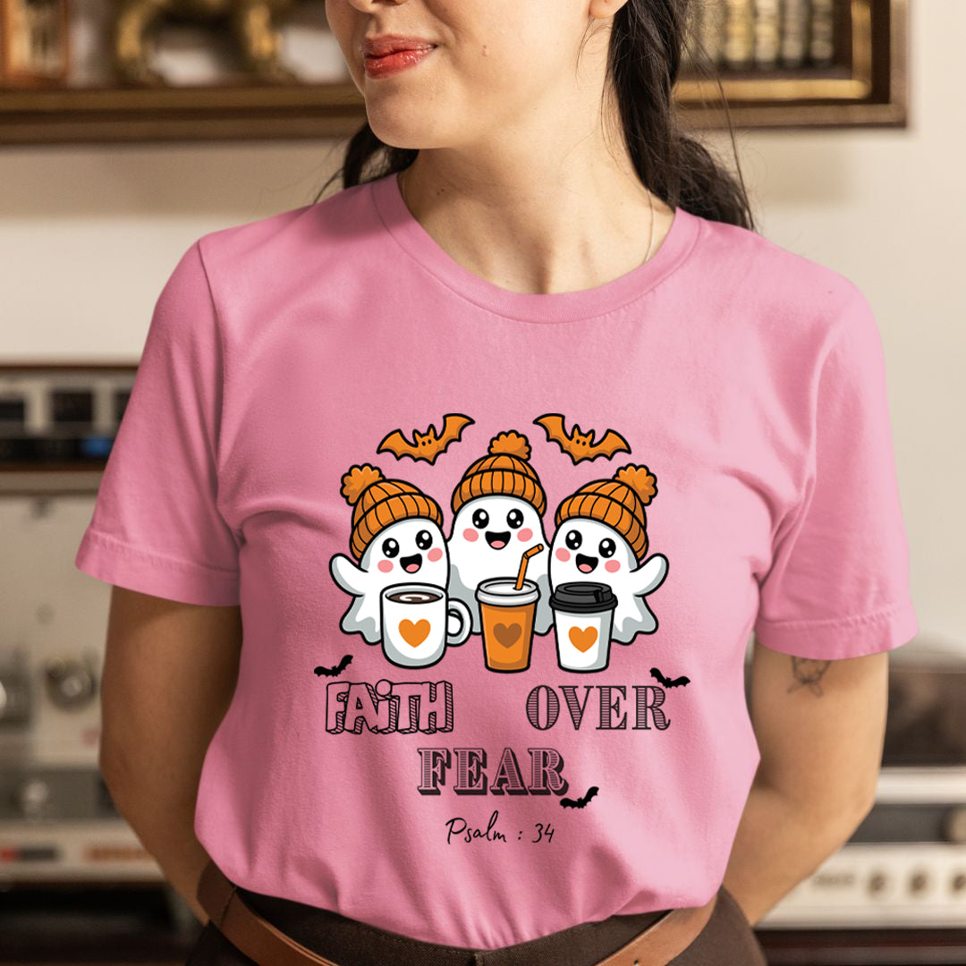 Faith Over Fear (Halloween) - Unisex T-Shirt