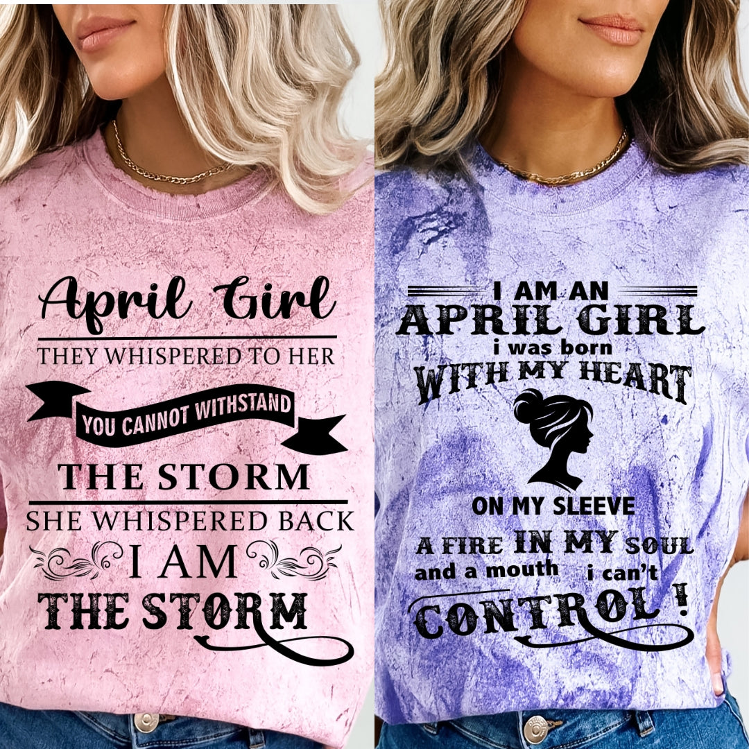 April Combo (I Am Storm And Fire In My Soul) Combo Pack