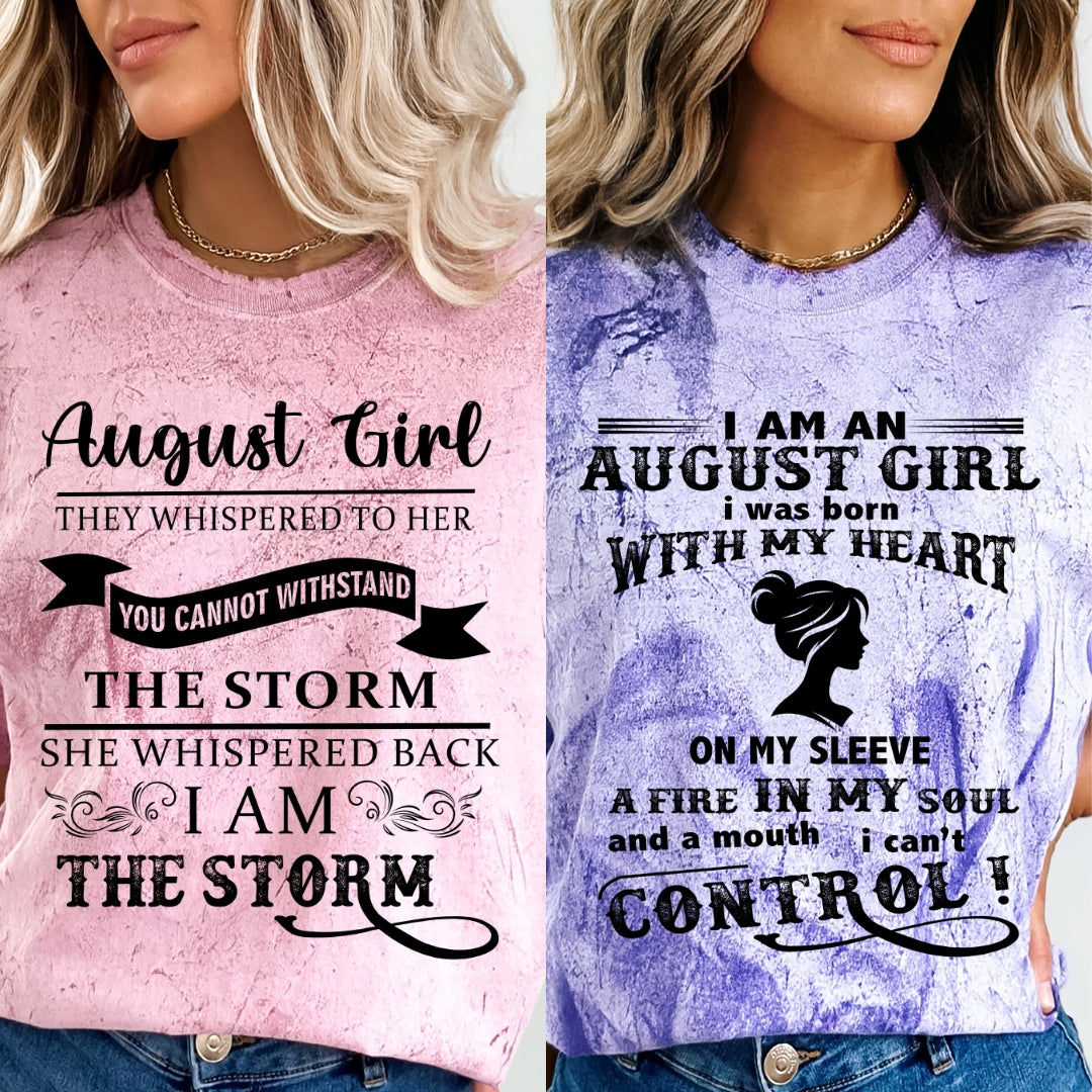 August Combo (I Am Storm And Fire In My Soul) Combo Pack