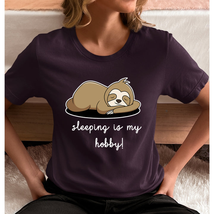 Sleeping Is My Hobby - Unisex T-Shirt