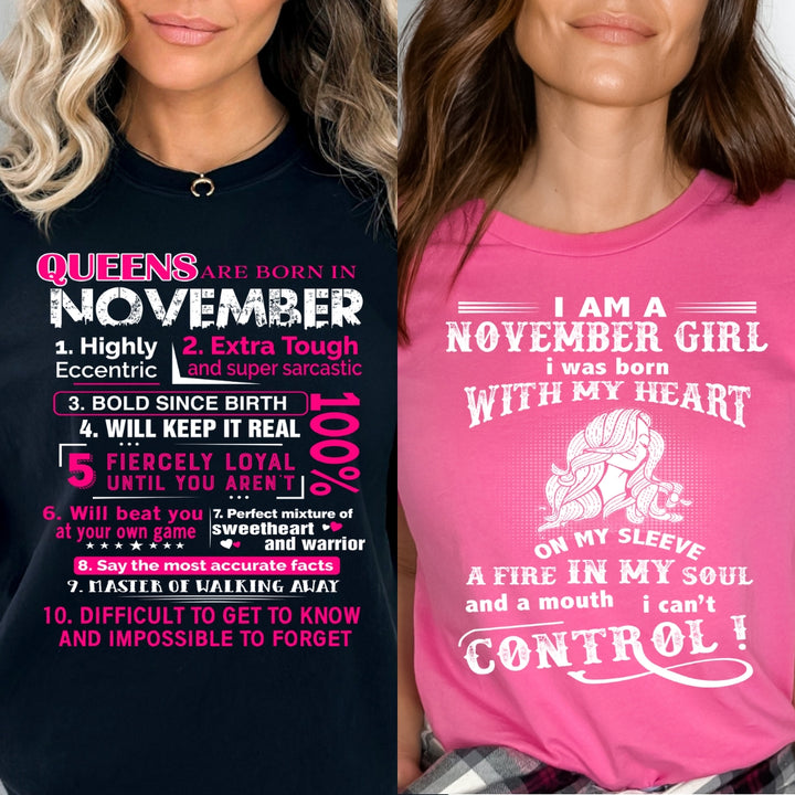 November Combo (10 Reasons  And A fire in my soul)" 2 Combo Pack