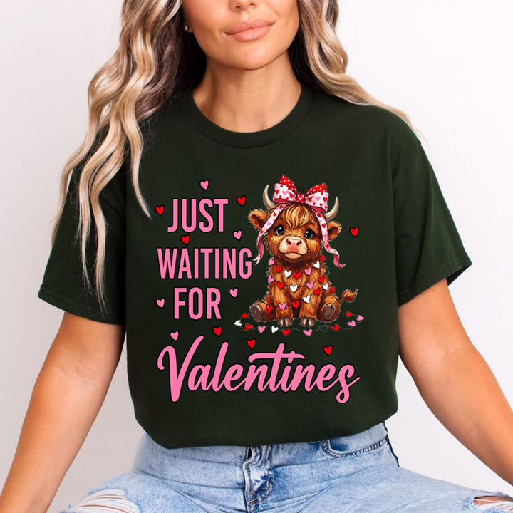 Just Waiting For Valentine - Unisex T-Shirt