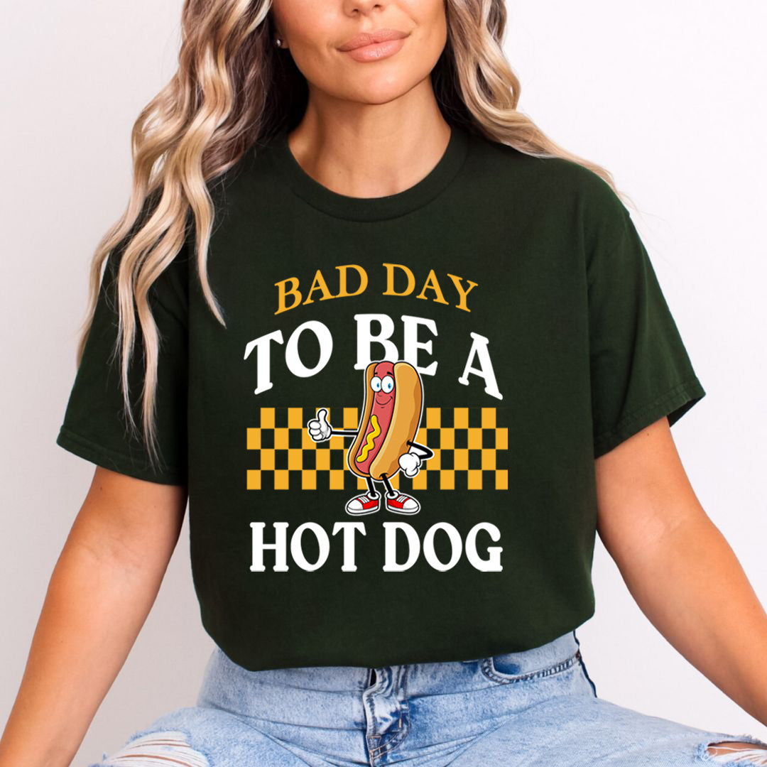 Bad Day to Be a Hot Dog - Unisex T-Shirt