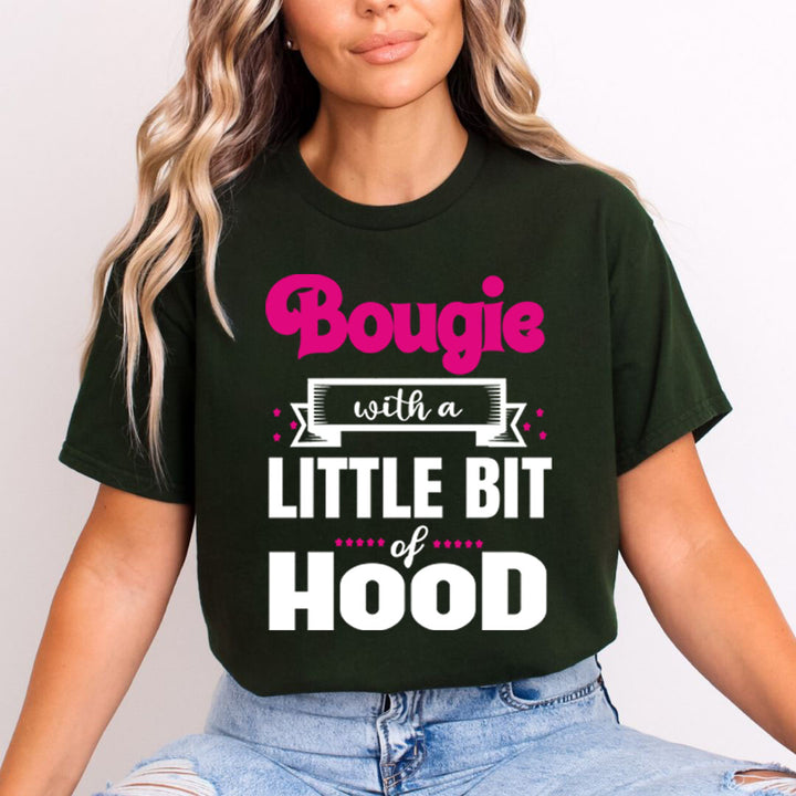 Bougie With A Little Bit Of Hood - Unisex T-Shirt