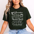 December Birthday Girl Officially a Spoiled Queen, born to be Charming - Unisex T-Shirt