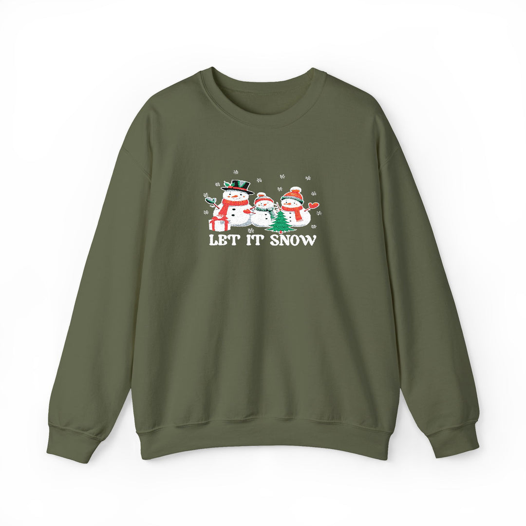 Let It Snow - Embroidery Design (Sweatshirt & Hoodie)