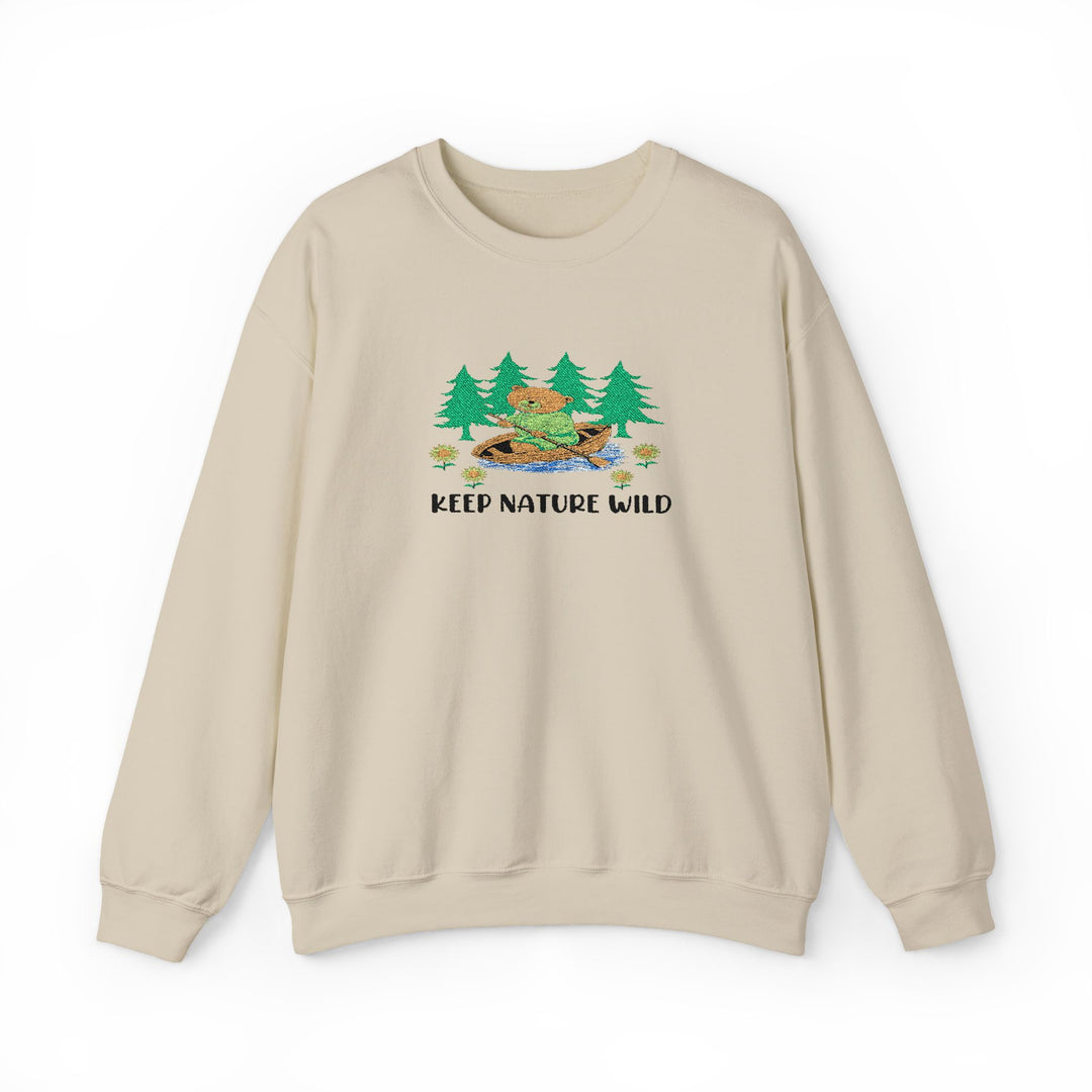 Keep Nature Wild - Embroidery Design (Sweatshirt & Hoodie)