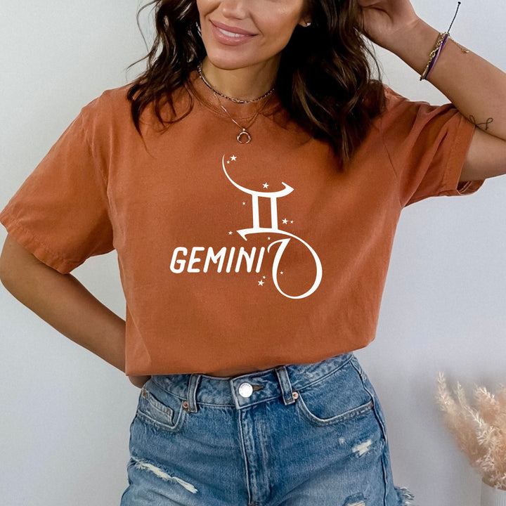 ''Gemini II" Astrological- Bella Canvas