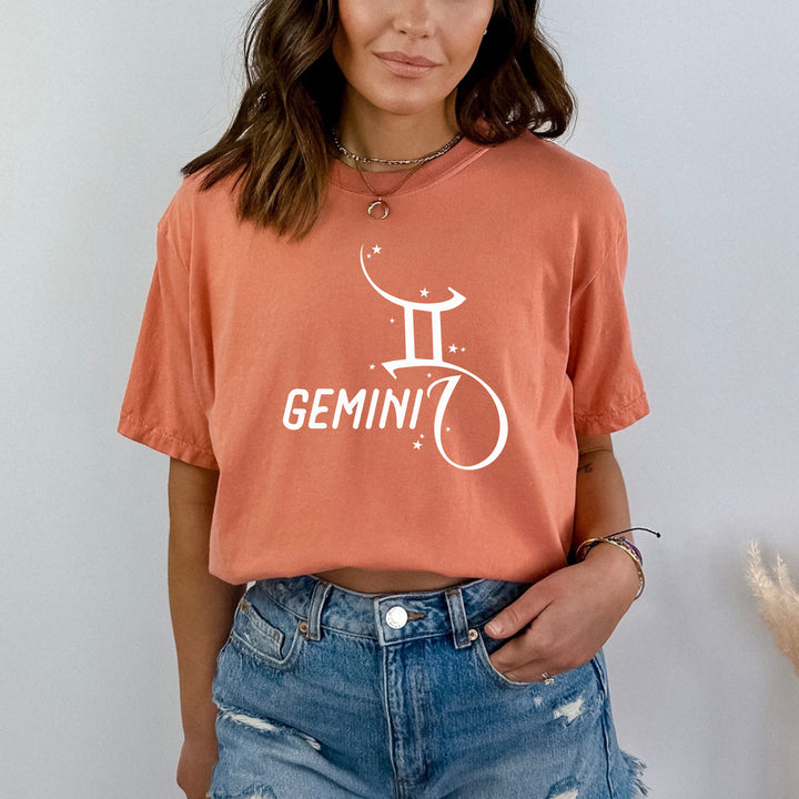 ''Gemini II" Astrological- Bella Canvas