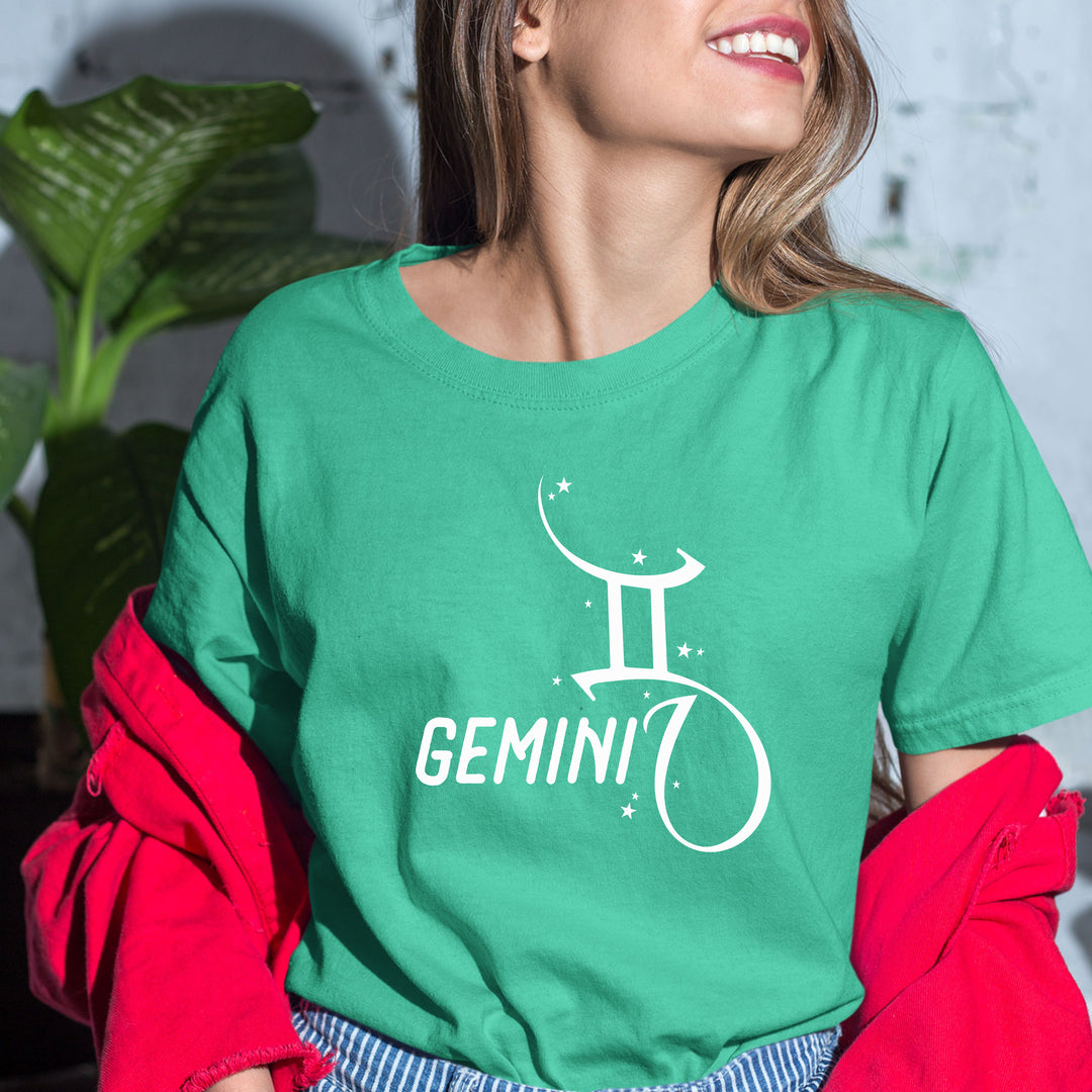''Gemini II" Astrological- Bella Canvas