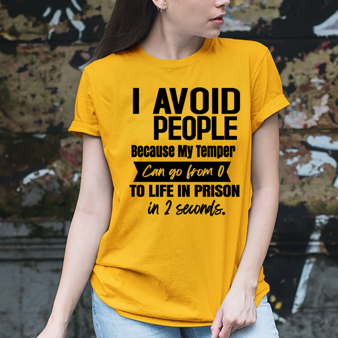 Avoid People - Unisex T-Shirt