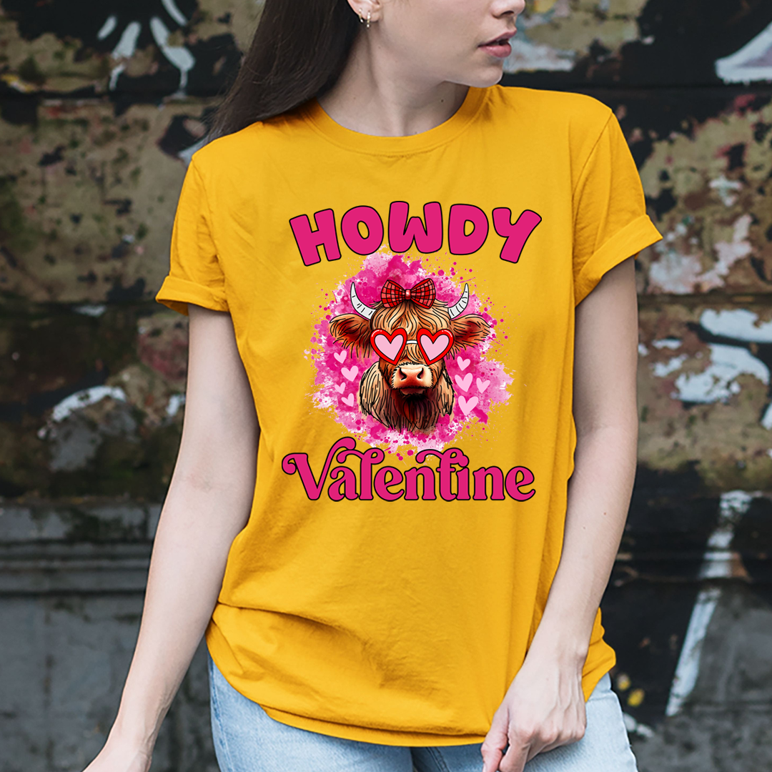 Howdy Valentine  - Unisex T-Shirt