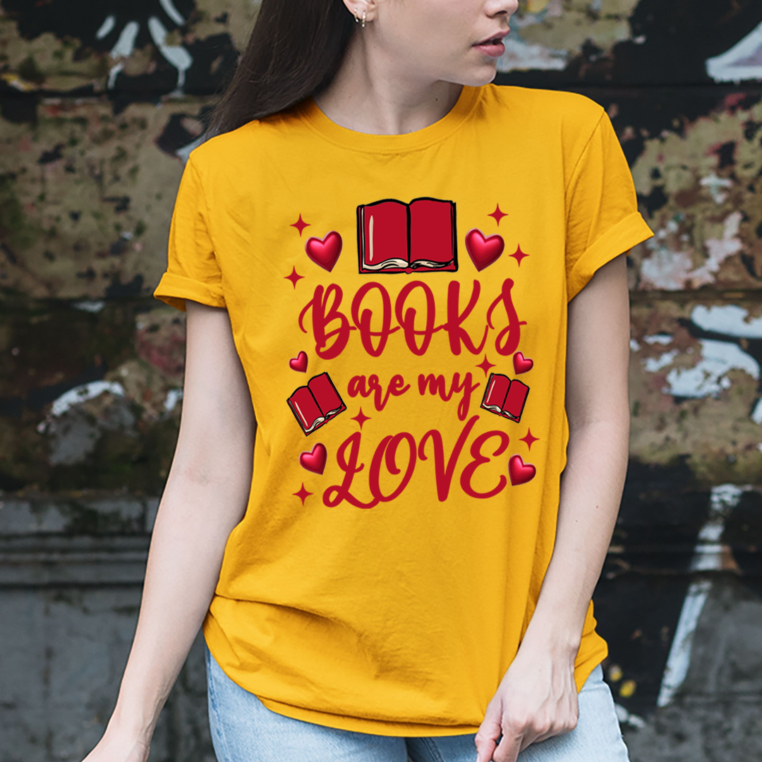 Books Are My Love - Unisex T-Shirt