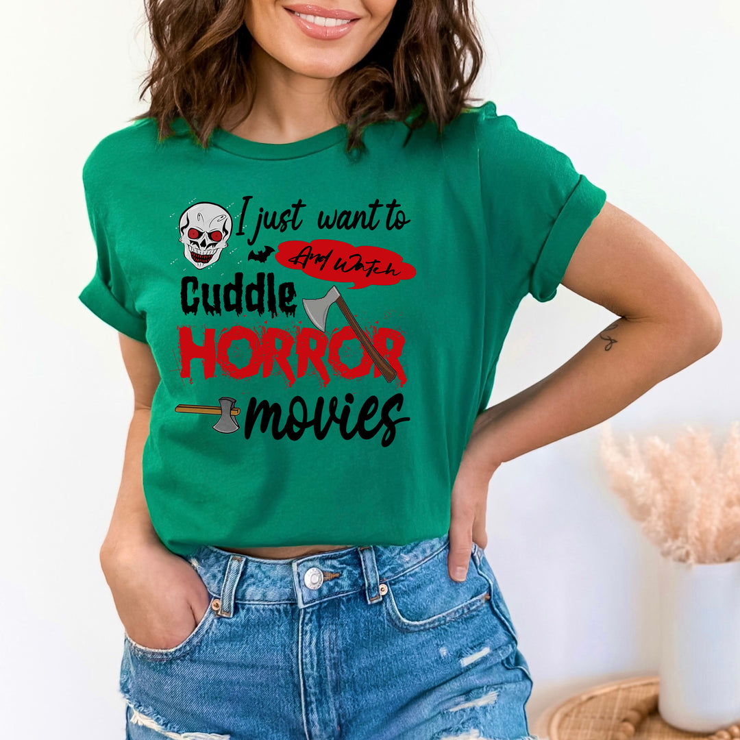 "Cuddle Horror Movies"