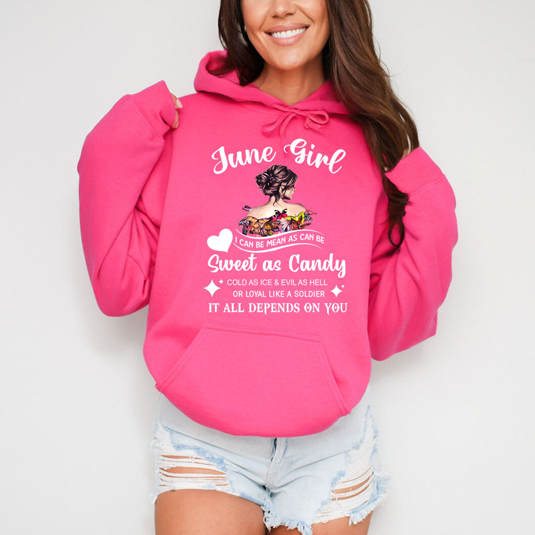 June Girl Sweet As Candy - Cozy & Soft.