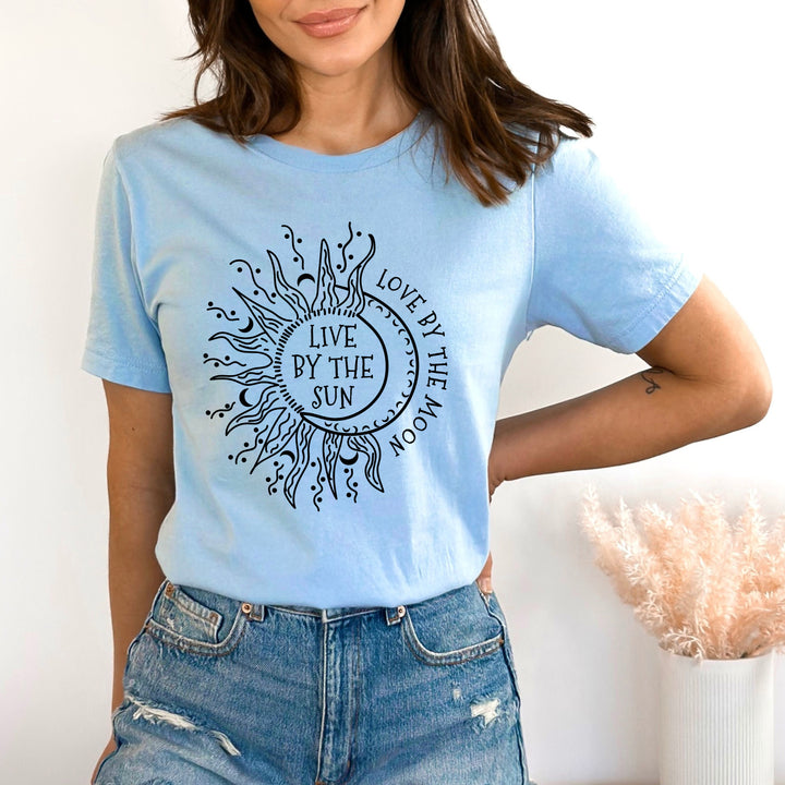 'Live By The Sun'' Bella Canvas