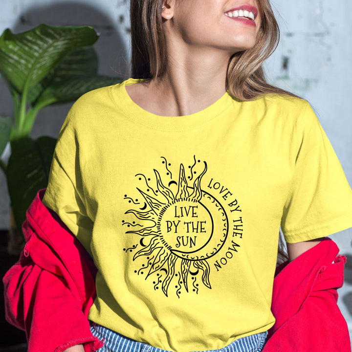 'Live By The Sun'' Bella Canvas