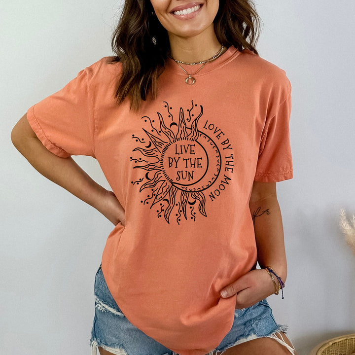 'Live By The Sun'' Bella Canvas