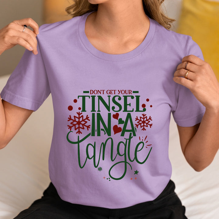 Tinsel In A Tangle - Unisex T-Shirt