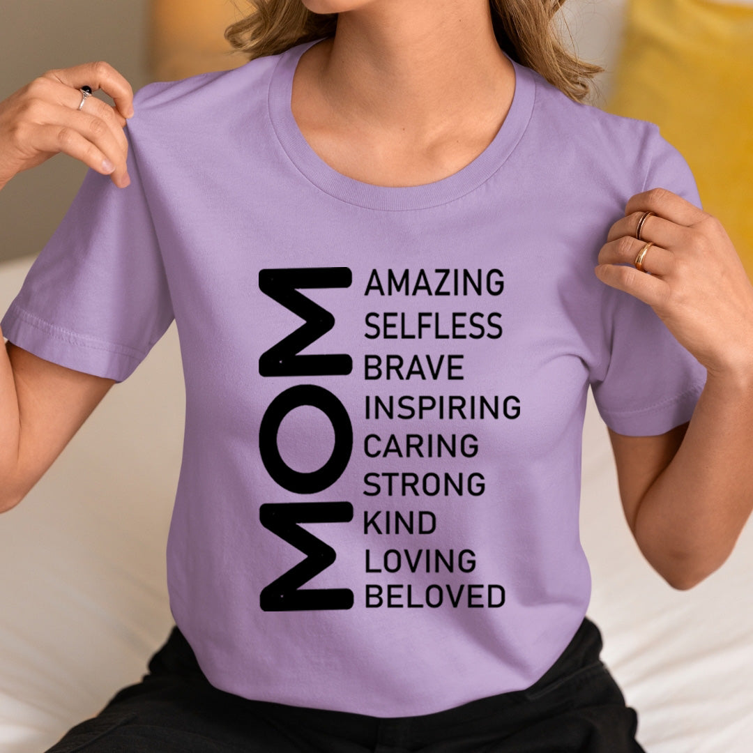 MOM Inspiring Loving  - Unisex T-Shirt