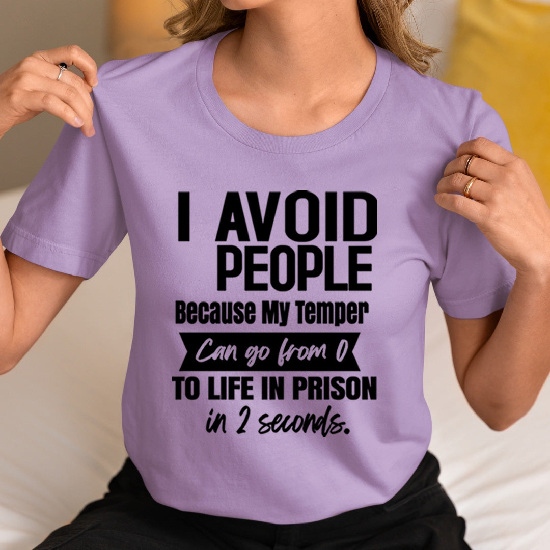 Avoid People - Unisex T-Shirt