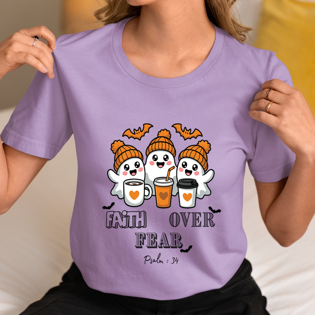 Faith Over Fear (Halloween) - Unisex T-Shirt