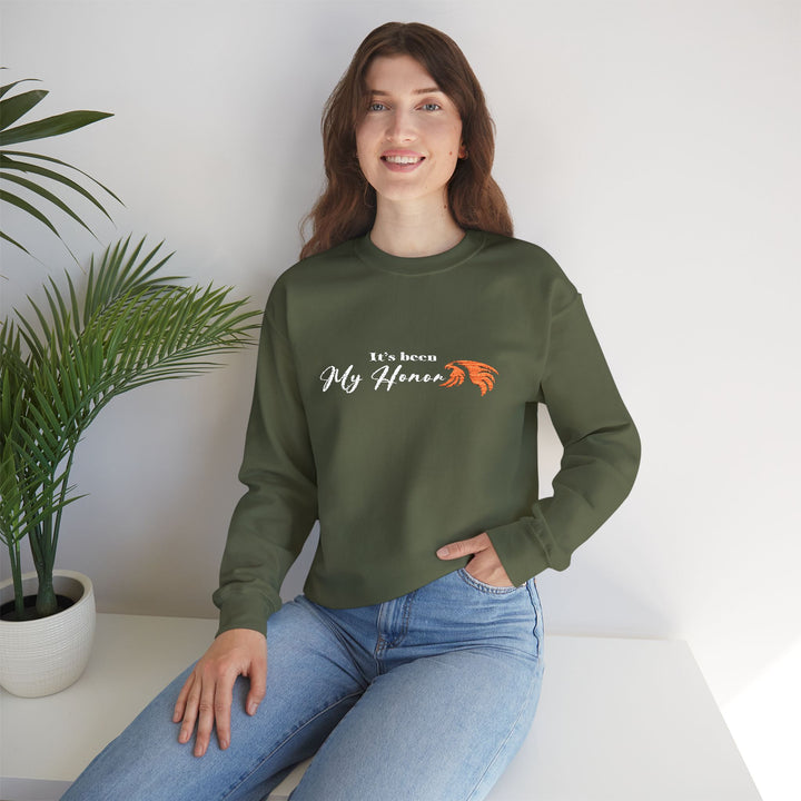 It's Been My Honor - Embroidery Design (Sweatshirt & Hoodie)